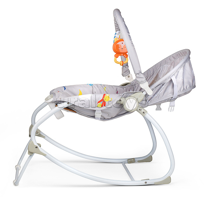 Шезлонг детский "Морской" музыка, вибрация, в коробке