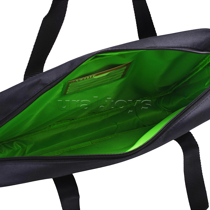 Папка для тетрадей, ИЗО и технологии "T-Rex" A4 (36x28x8 см), плотный износостойкий полиэстер с водоотталкивающей пропиткой, отделение на молнии с внутренним карманом, с текстильными ручками увеличенной длины 28 см, с текстильным расширением 8 см, карман 