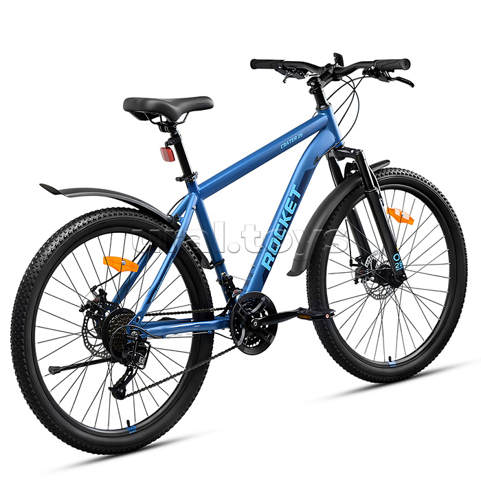 Велосипед 26" Rocket Crater 26, цвет синий, размер 16"