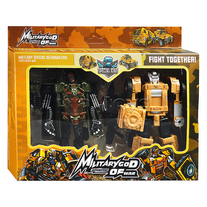 Робот "Броневик" трансформирующийся, в коробке