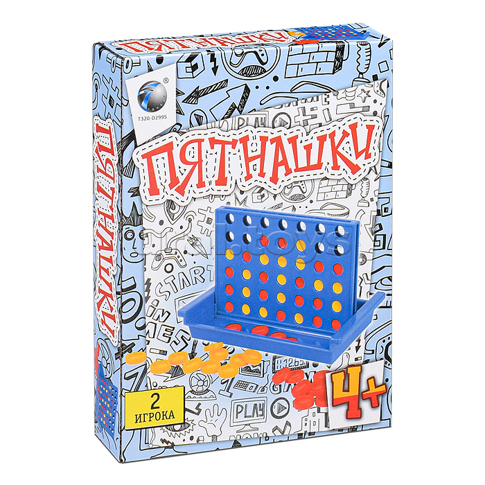 Настольная игра "Пятнашки" в коробке