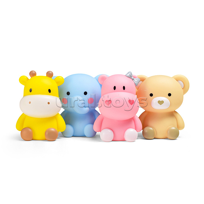 Набор для купания " Зверюшки поплавушки" в пакете