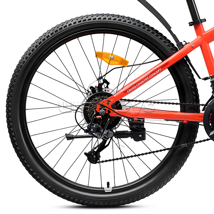 Велосипед 26" Rocket Crater 26, цвет красный, размер 14"