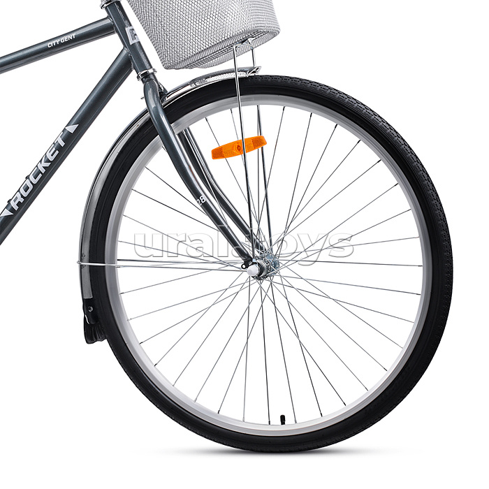 Велосипед 28" Rocket City Gent, цвет серый, размер 19"
