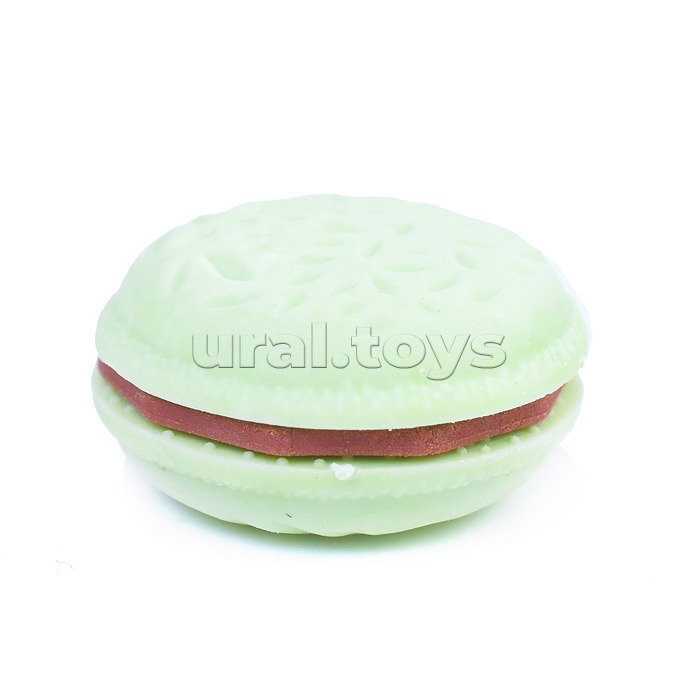 Ластик (синтетический каучук) "Макарон" 28*28*13 мм в дисплее Ластик (синтетический каучук) "Макарон" 28*28*13 мм в дисплее