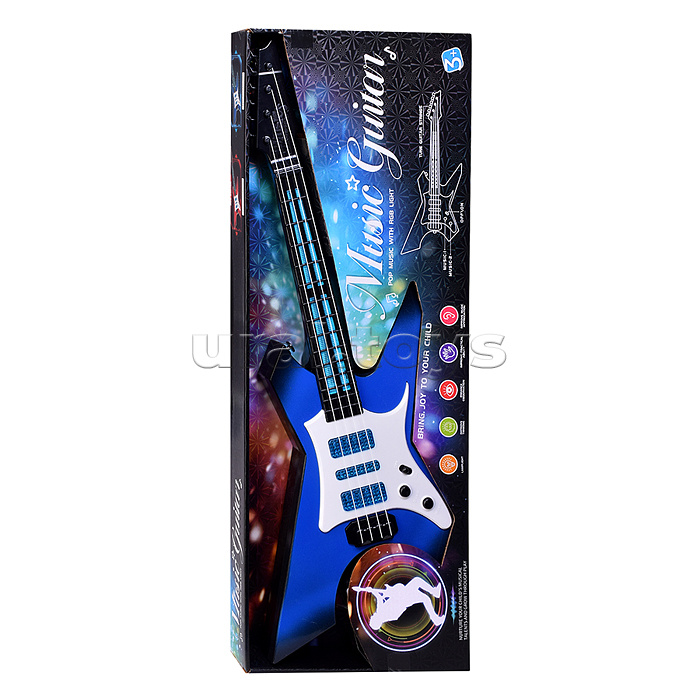 Гитара "Музыкальная группа" в коробке