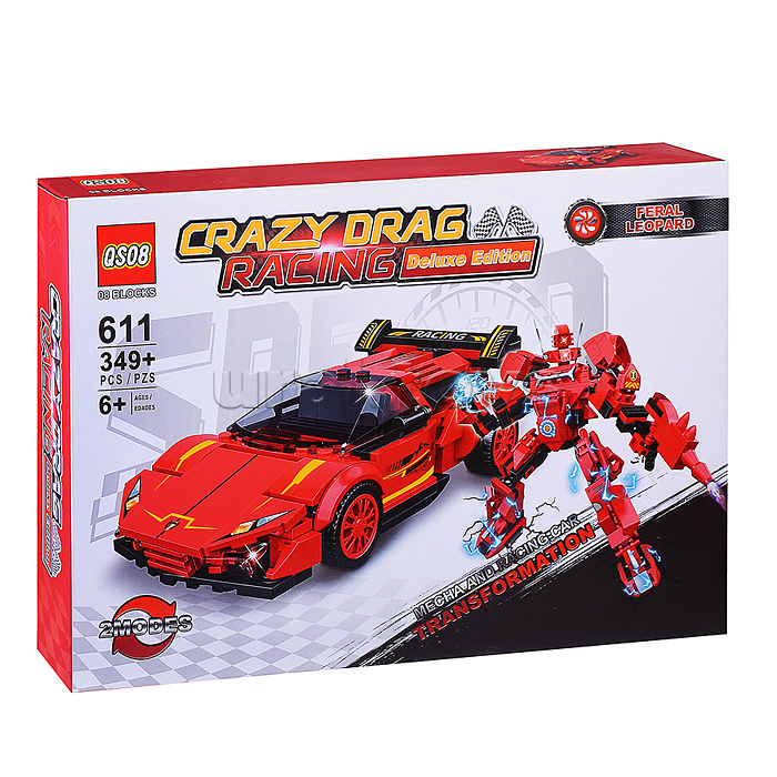 Конструктор "Формула- драйв" (349 дет.) в коробке