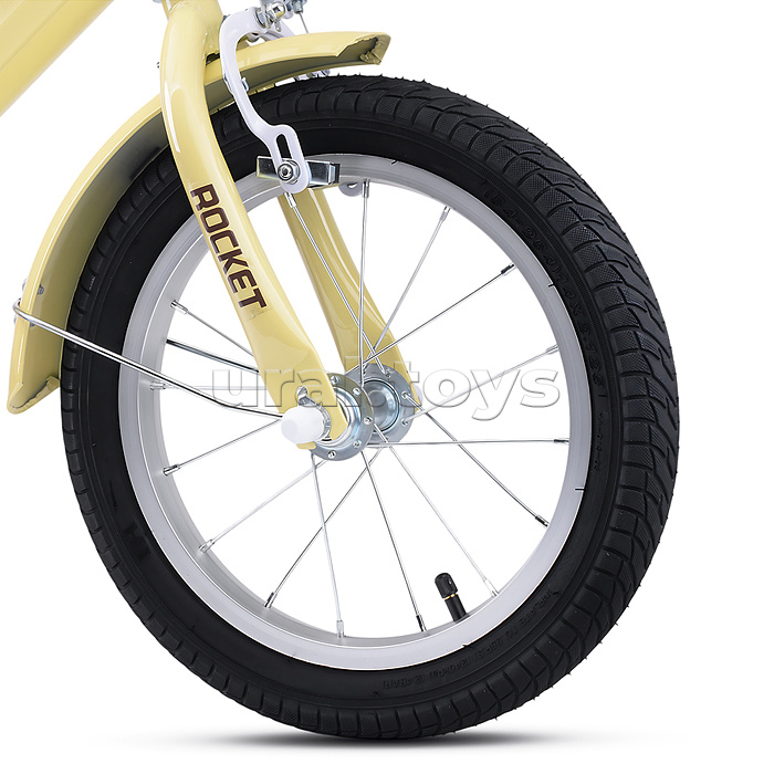 Велосипед 16" Rocket Emma, цвет желтый Велосипед 16" Rocket Emma, цвет желтый