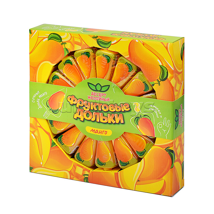 Желе "Фруктовые дольки" манго 50мл (30шт)
