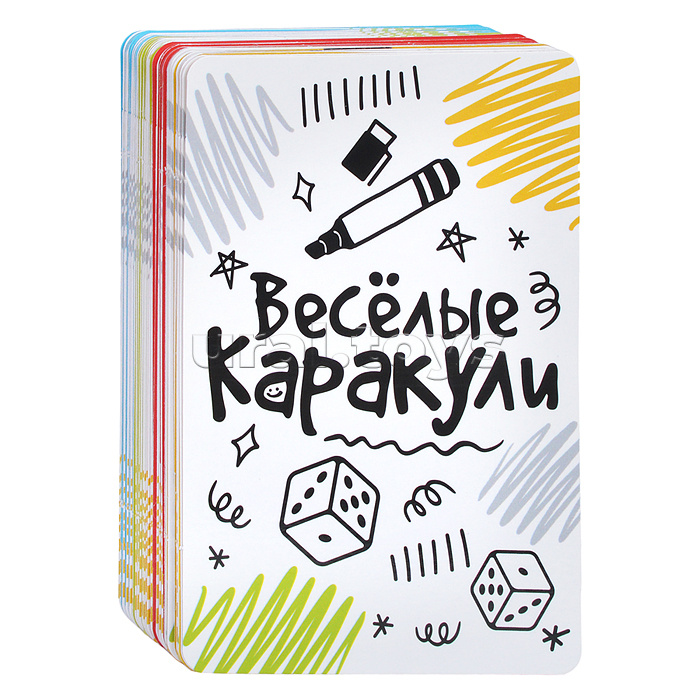 Игра настольная "Веселые каракули" Актив time"