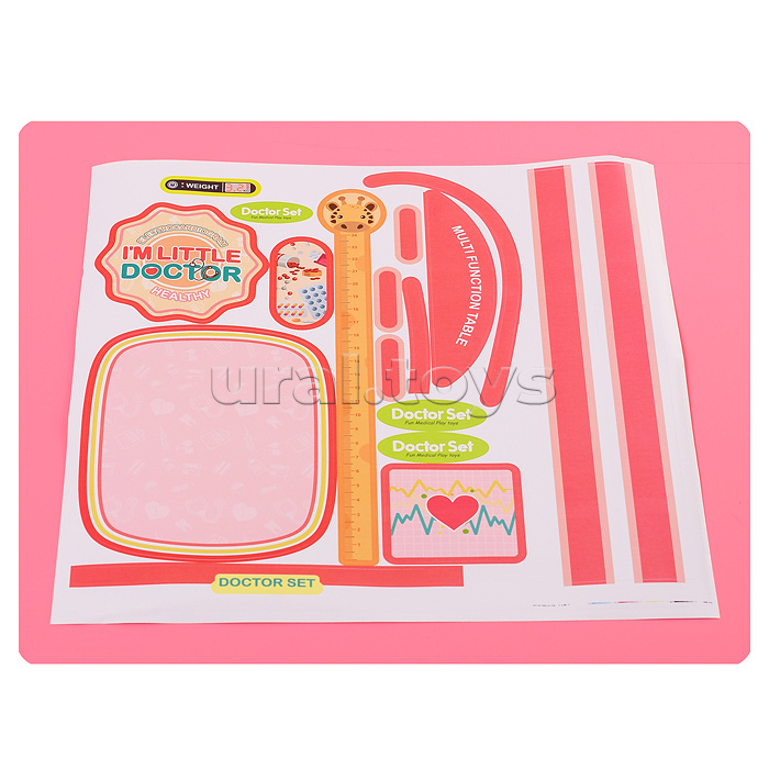 Игровой набор "Я доктор" с куклой, в коробке
