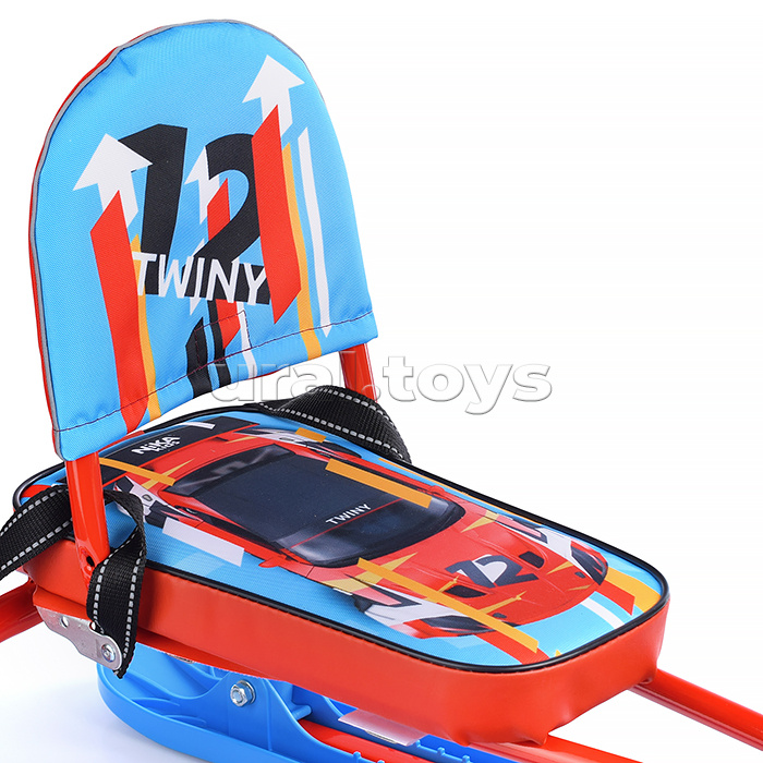 Игрушка. Снегокат "Twiny2+" (Nika kids sportcar красный каркас)