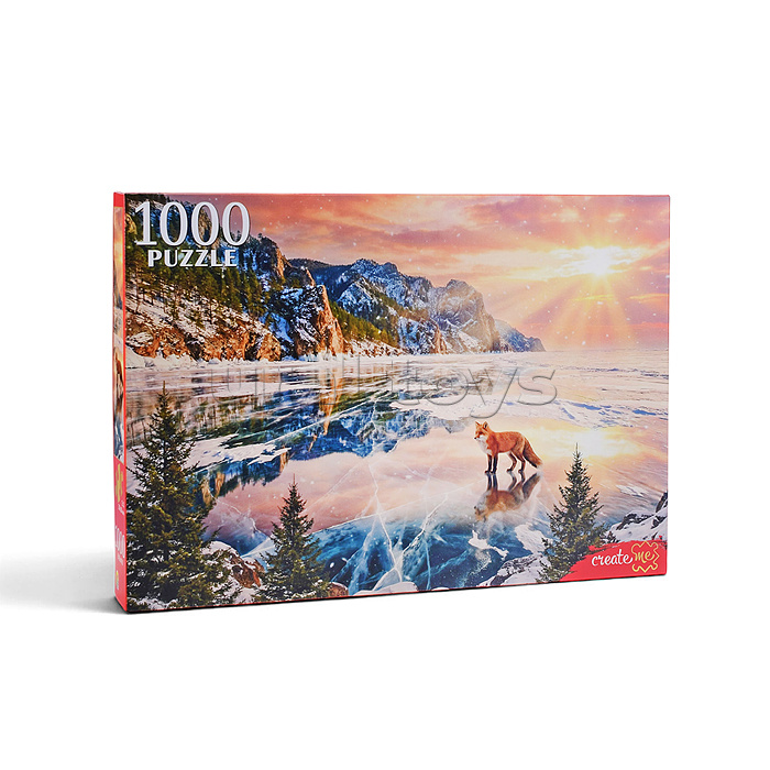 Пазлы 1000 "Зимний Байкал"