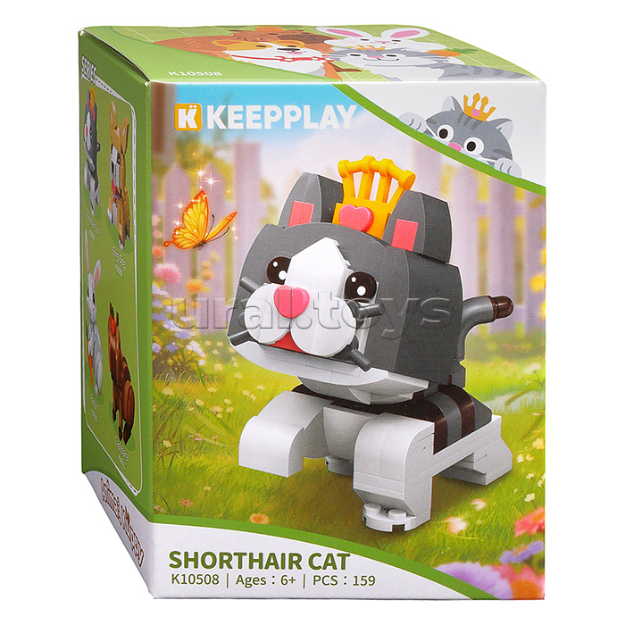 Конструктор "Котик" (159 дет.) в коробке