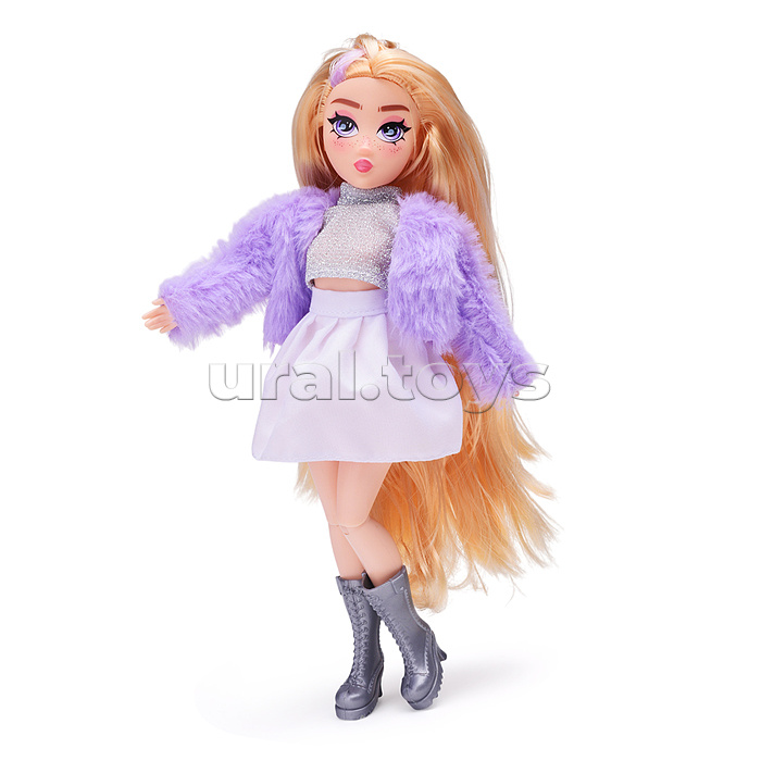 Модная кукла коллекция Glam Teens Эмили с аксессуарами, 25 см