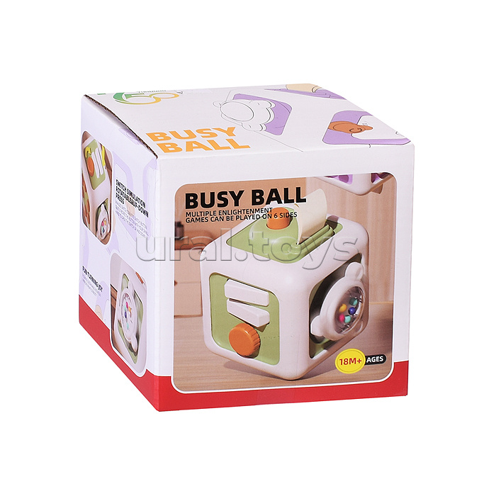 Куб развивающий "Развивайка" в коробке