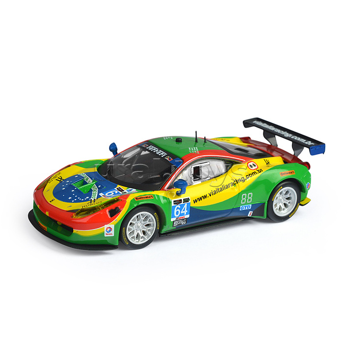 Гоночная машинка die-cast Ferrari - 458 Italia GT3 2015, 1:43, разноцветная