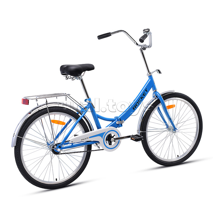 Велосипед 24" Rocket City Fold 24, цвет синий, размер 16"