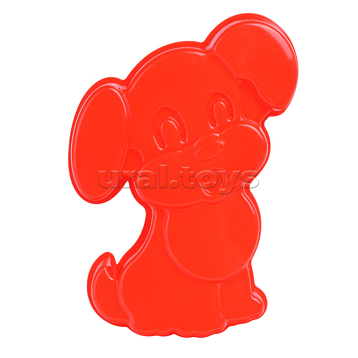 Набор №168 (в рюкзаке): ведро-цветок большое, ситечко-цветок большое, лопатка №5, грабельки №5, формочки (белочка + пёсик + котёнок + медведь), 3 формочки, лейка малая №4