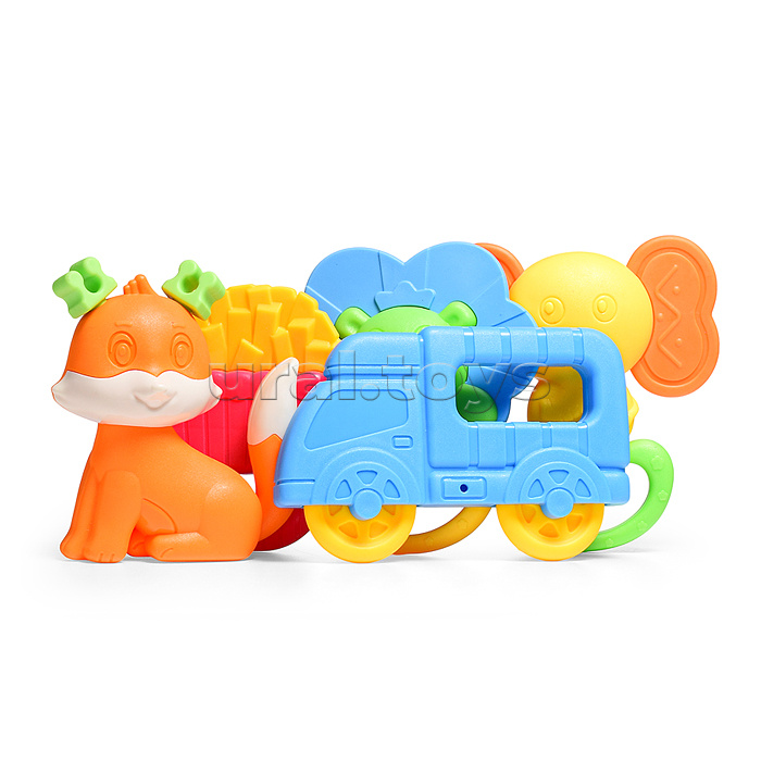 Набор погремушек "Маленькие радости-2" в пакете Набор погремушек "Маленькие радости-2" в пакете