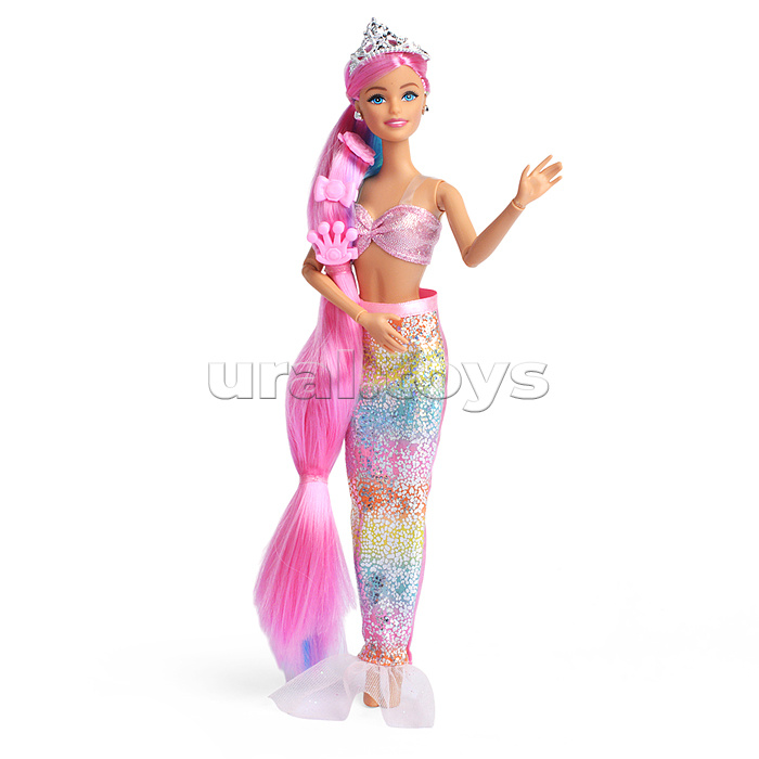 Кукла София 29 см. (руки и ноги сгиб., русалка, с аксесс.) в коробке