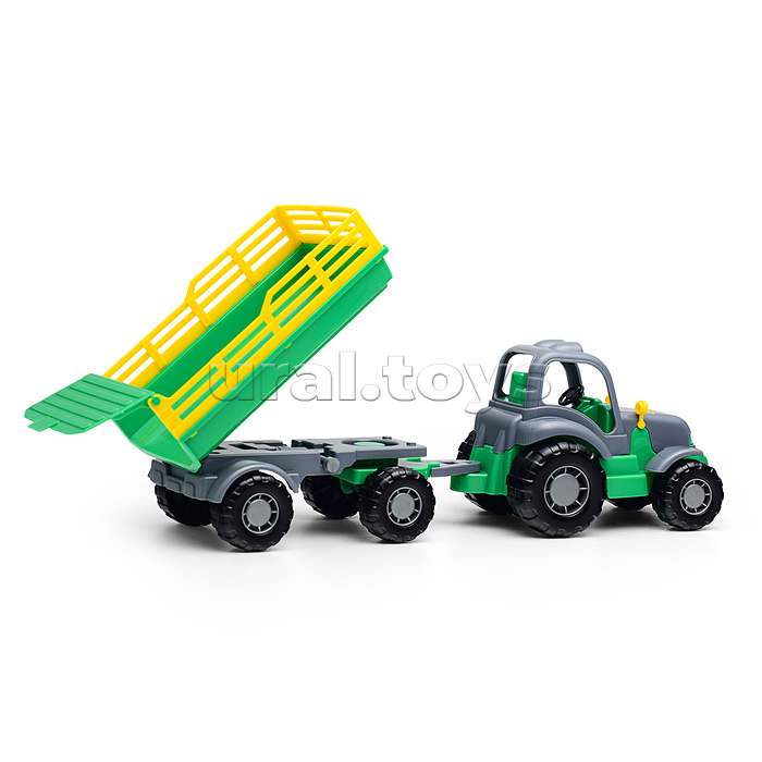 Трактор с прицепом №2 "Крепыш"