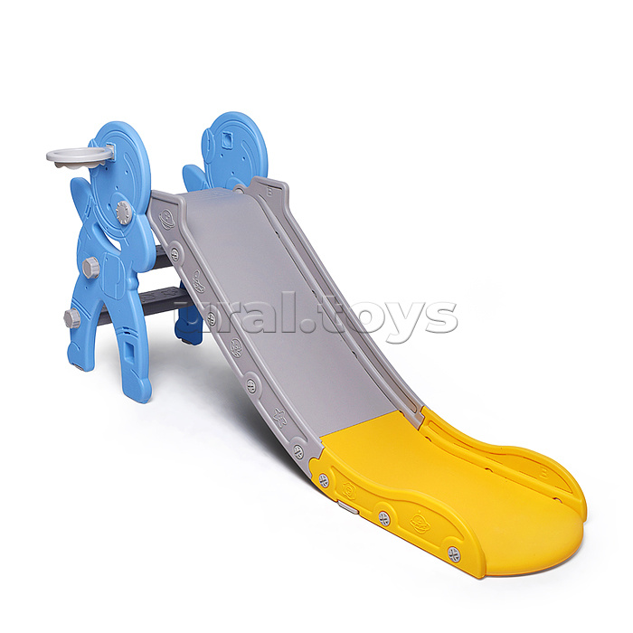 Горка детская "Космонавт" (цвет голубой)