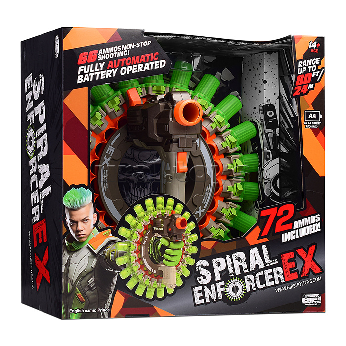 Бластер "Пулевая атака-2" в коробке