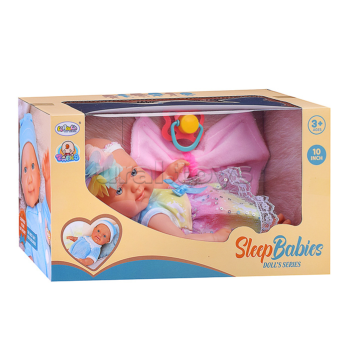 Пупс "Рита" с аксессуарами, в коробке