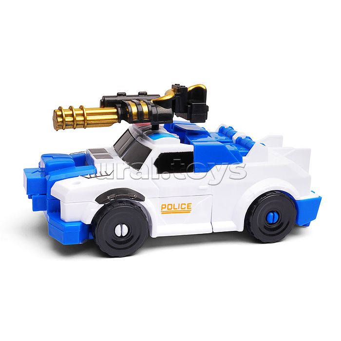 Робот трансформирующийся в служебное авто, в коробке Робот трансформирующийся в служебное авто, в коробке