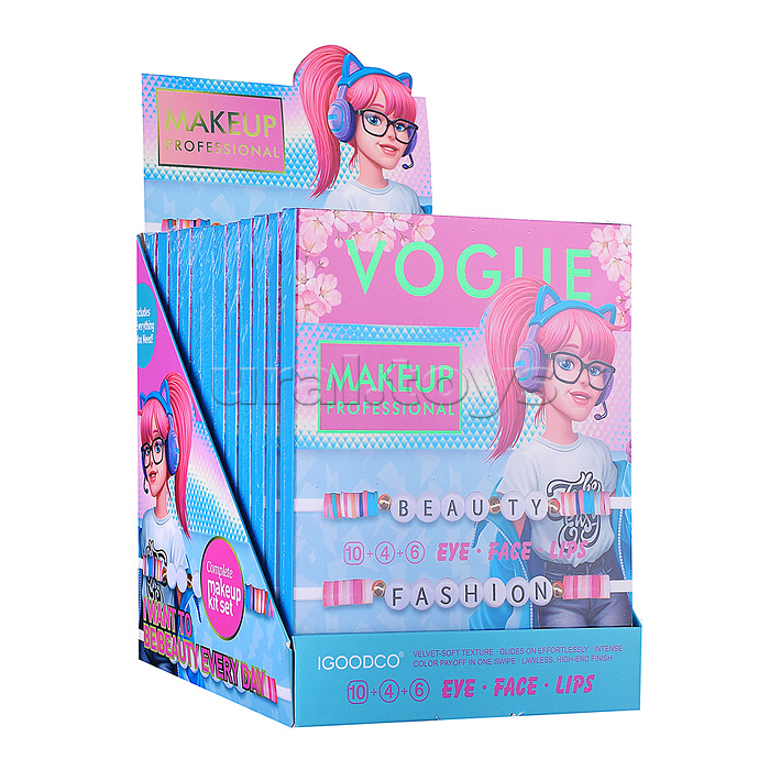 Косметика детская "Красивая мода" (палетка теней)