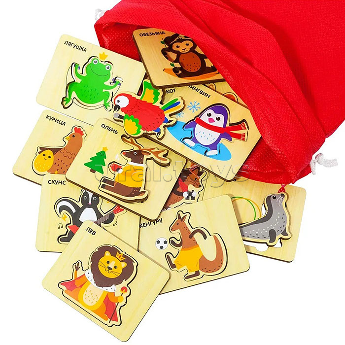 Лото "Веселые зверята"