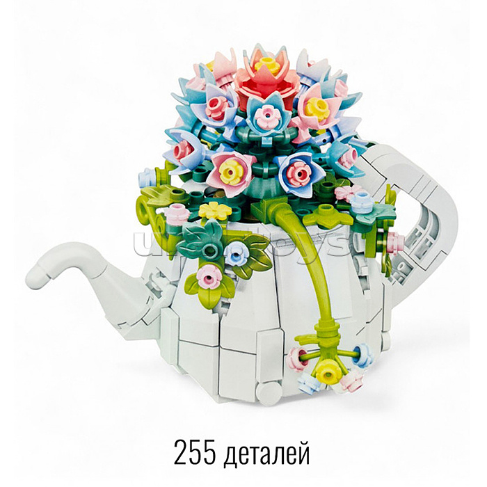 Конструктор "Горная роза в горшочке" 255 дет., в коробке Конструктор "Горная роза в горшочке" 255 дет., в коробке