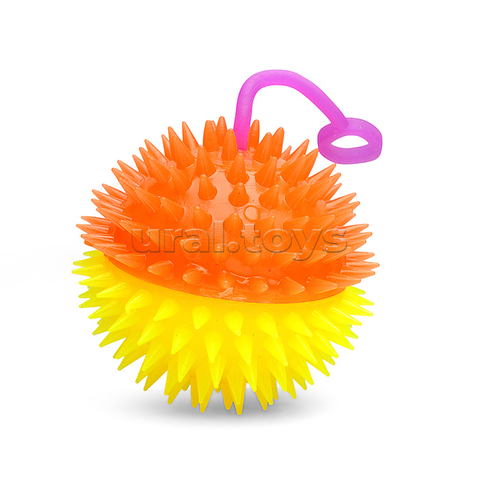 Мяч-ёж "Цветная колючка" (7,5 см.) в коробке