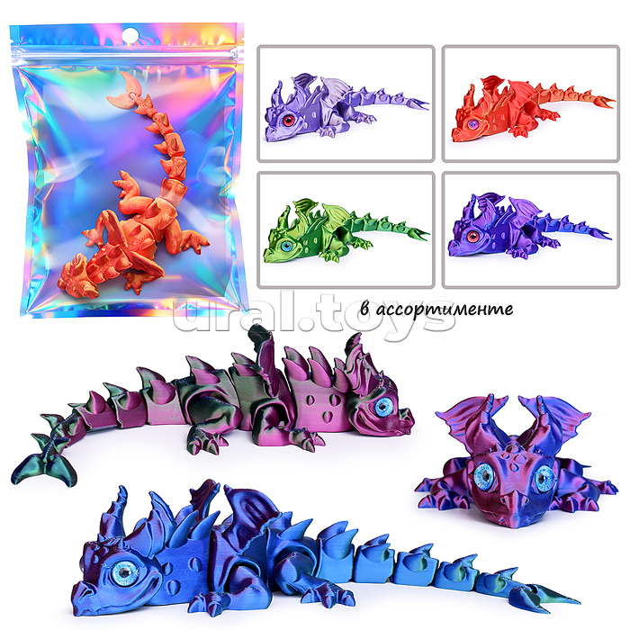 Игрушка-антистресс "Игуана"