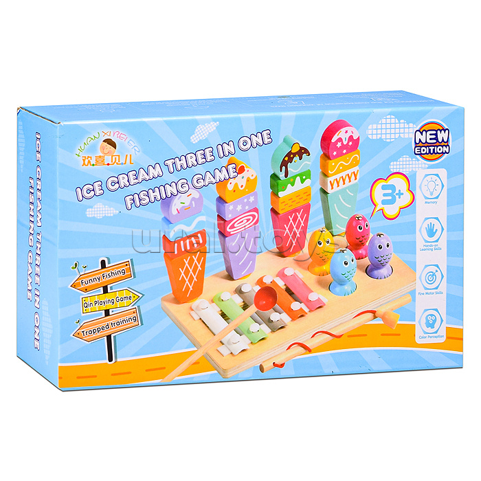 Игра развивающая "Веселая рыбалка"