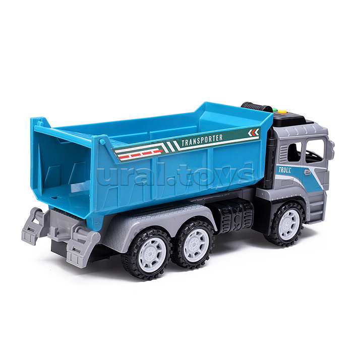 Машина "Строительная" на батарейках, в коробке