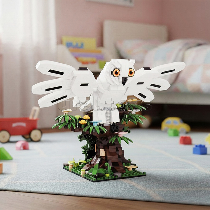 Конструктор "Сова" 3D, в коробке