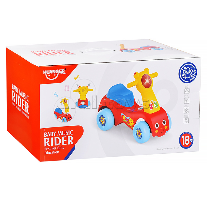 Каталка "Счастливое детство" в коробке