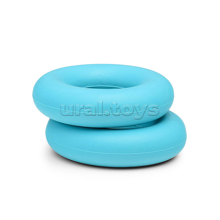 Эспандер кистевой матовый набор 2шт. (цвет бирюзовый) усилие 10 кг