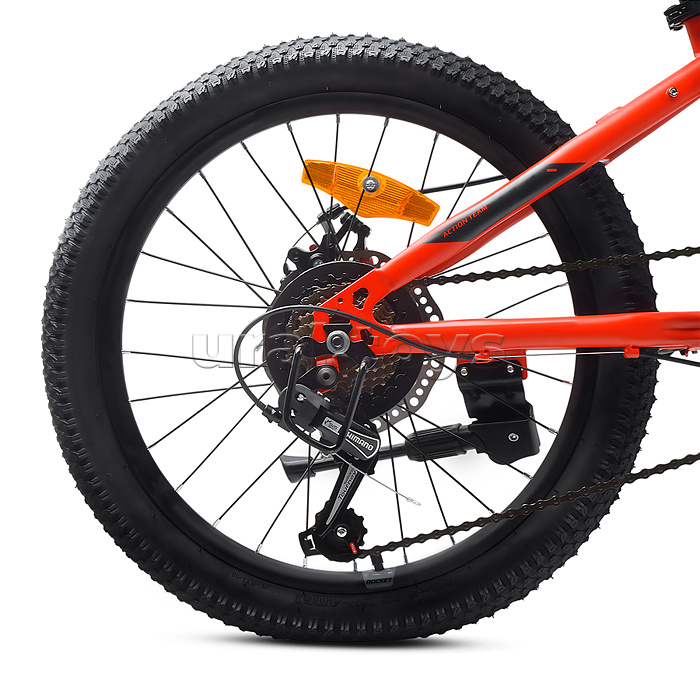 Велосипед 20" Rocket Crux 3.0 , цвет красный, размер 11"