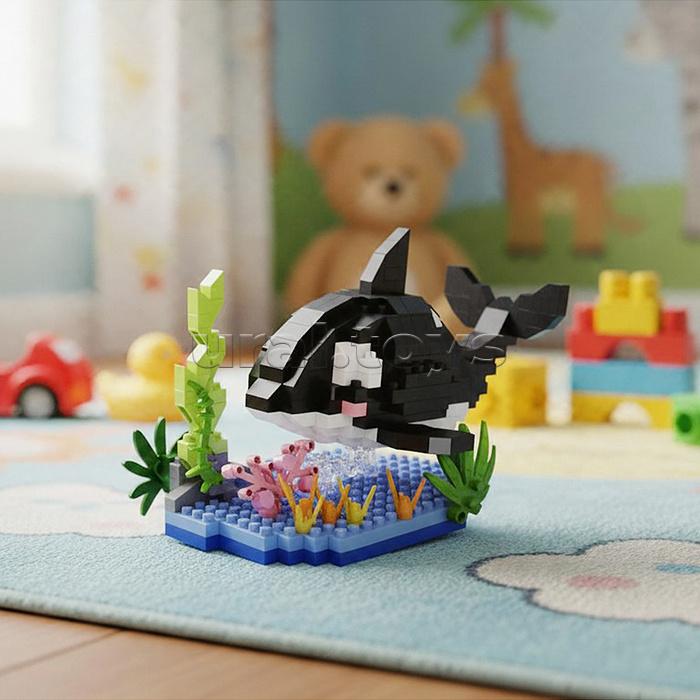 Конструктор "Акулёнок" 3D, в коробке