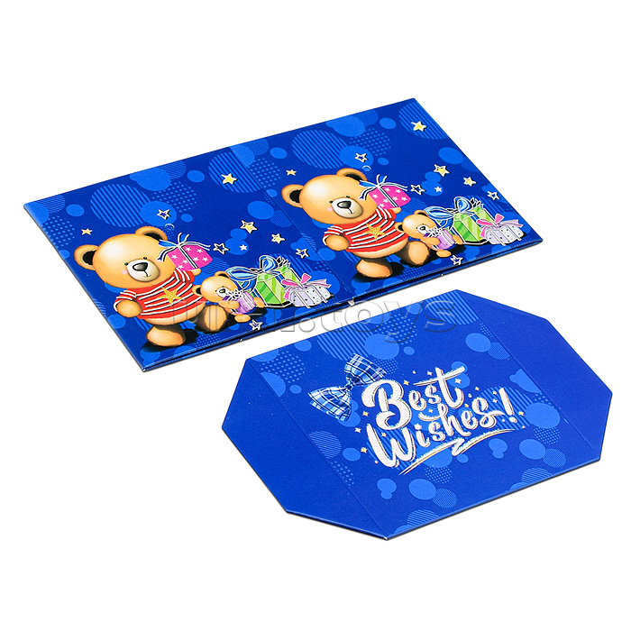 Коробка подарочная "Сюрприз" 10х10х10 см