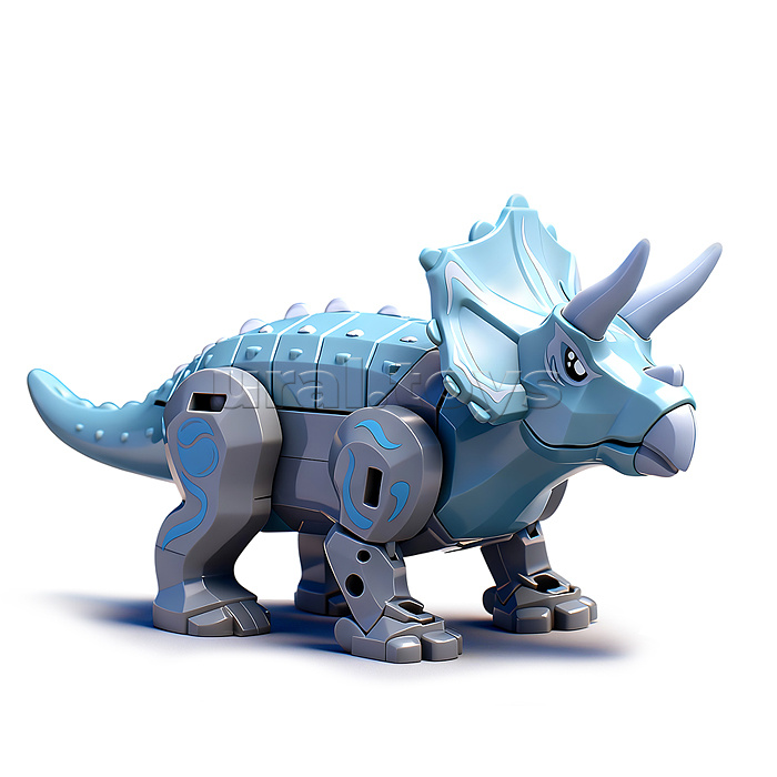 Робот "Свирепый динозавр" трансформирующийся, в коробке