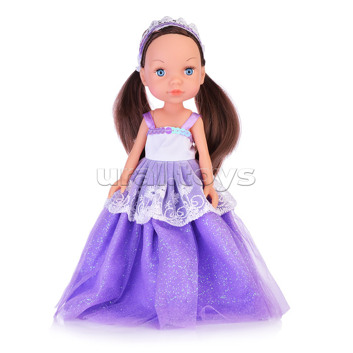 Кукла "Марианна" в фиолетовом платье, в коробке