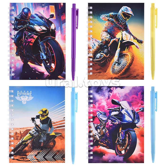 Набор "MOTORBIKE" блокнот и ручка