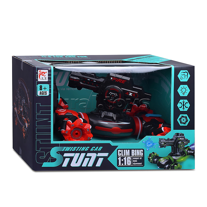 Машина "Twisting car Stunt" р/у, 27 MHz, в коробке