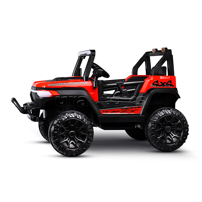 Электромобиль детский "Крутой внедорожник" (цвет красный)