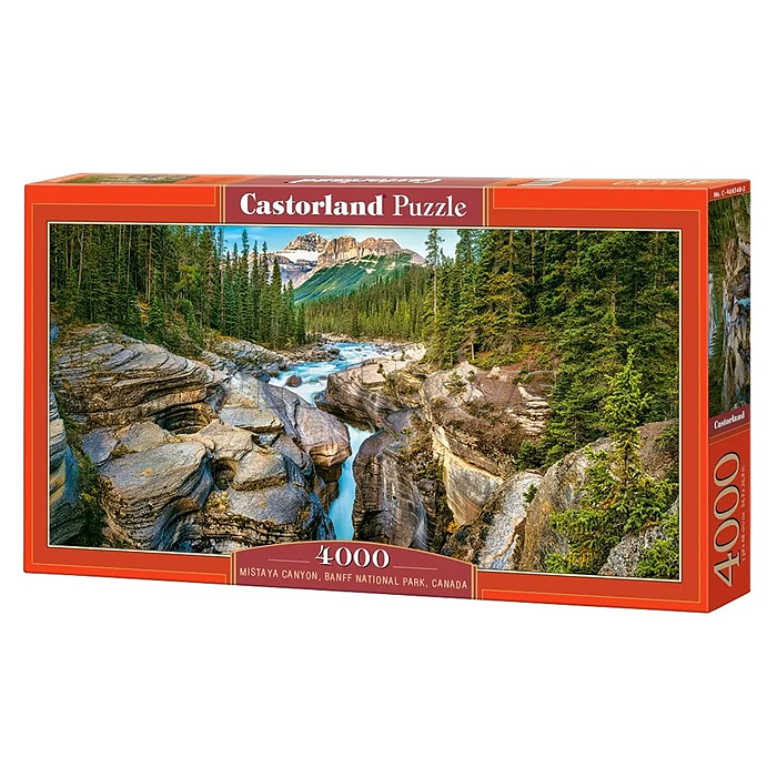 Пазлы 4000 "Каньон Мистайя, Канада"