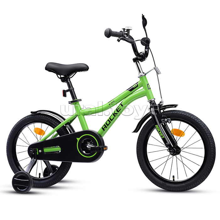 Велосипед 16" Rocket Kind, цвет зелный